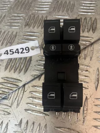 7L6959857E Кнопка стеклоподъемника заднего левого Volkswagen Touareg 1 Арт 45429, вид 1