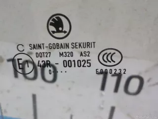 5J0845021F VAG Стекло двери передней левой Skoda Fabia 2 restailing Арт E41131990, вид 4
