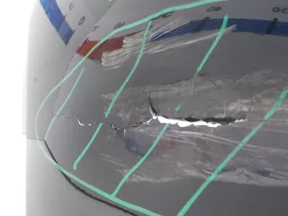 51127176243 Бампер задний BMW X6 E71/E72 Арт 443462, вид 7