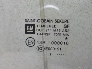 13270977 GM Стекло двери передней правой Opel Meriva 2 Арт E31045444, вид 2