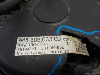 94860303301 VAG Генератор Porsche Cayenne 958 Арт E31341623, вид 9