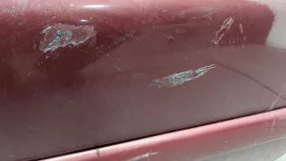 1025794,95AGA26600ADXWAA Ручка наружная передняя правая красная Ford Escort 6 Арт 11007602, вид 3