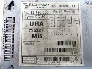 BLAUPUNKT,13190853 Магнитола Opel Meriva 1 Арт 2094677, вид 5