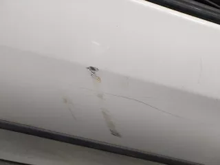 670020D230 Дверь передняя левая белая Toyota Yaris 3 Арт 9391696, вид 2