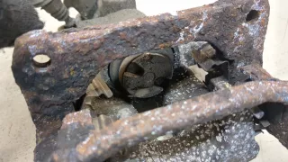 735330276 Суппорт тормозной задний правый Fiat Stilo Арт 8904669, вид 3