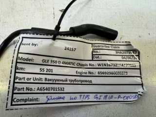 A6540701532 Вакуумная трубка Mercedes GLE W167 Арт lz226065, вид 3