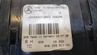 A6398301185 Блок управления печки / климат-контроля Mercedes Vito W639 Арт 9410240, вид 4