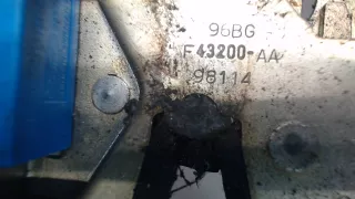 96BGF43200AA Замок крышки багажника Ford Mondeo 2 Арт 6923795, вид 3