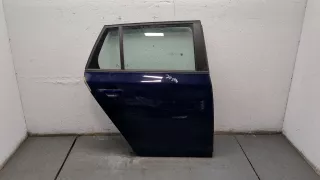 5J9833056 Дверь задняя правая синяя Skoda Fabia 2 restailing Арт 9432054, вид 1