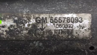 R1530109,93169458 Стартер Opel Combo D Арт 9435088, вид 5