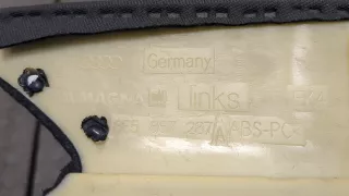 8E5867287 Обшивка стойки передней левой (накладка) Audi A4 B7 Арт 9439031, вид 3