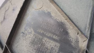13186742,13186741 Защита арок задняя левая (подкрылок) Opel Combo C Арт 8690125, вид 3