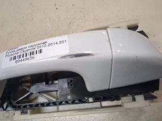 95853288500,95853120600 Ручка наружная задняя правая белая Porsche Cayenne 958 Арт 9449656, вид 3