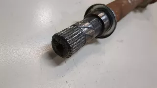 391004EA0B Полуось передняя правая (приводной вал, шрус) Nissan Qashqai 2 restailing Арт 9459359, вид 2