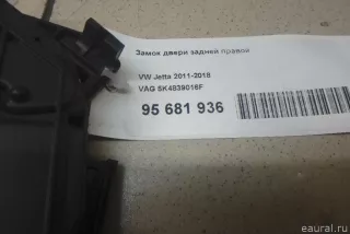 5K4839016F VAG Замок двери задней правой Skoda Yeti Арт E95681936, вид 6