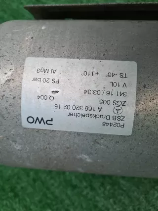 A1663200215 ресивер пневмоподвески mercedes Mercedes GL X166 Арт DIZ0000007096396, вид 8