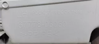 67778-06060 Обшивка двери передней левой (дверная карта) Toyota Camry XV40 Арт 2090144, вид 3