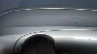  Бампер задний Mercedes CLK W209 Арт 6OK69HG01, вид 4