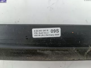 8E0853283B Молдинг стекла двери передней левой наружный Audi A4 B7 Арт 54709752, вид 3