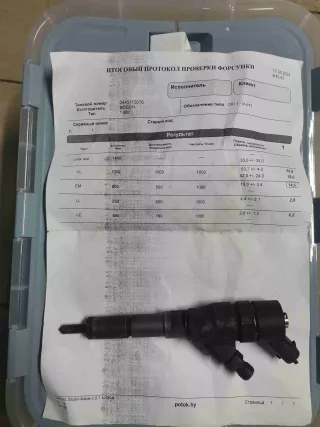 0445110076 Форсунка топливная   Peugeot 307 Арт Pg307112, вид 1