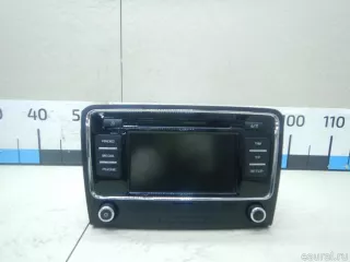3T0035156G VAG Магнитола Skoda Superb 2 Арт E60493270, вид 1