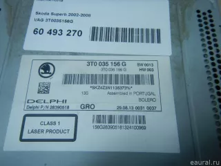 3T0035156G VAG Магнитола Skoda Superb 2 Арт E60493270, вид 6