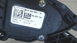20832744 Педаль газа Cadillac SRX 2 Арт 8044891, вид 3
