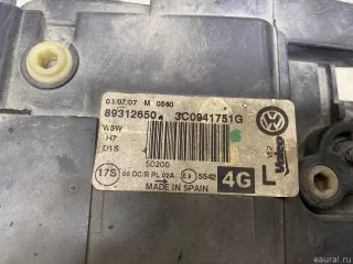 3C0941751G VAG Фара левая Volkswagen Passat B6 Арт E31566882, вид 7