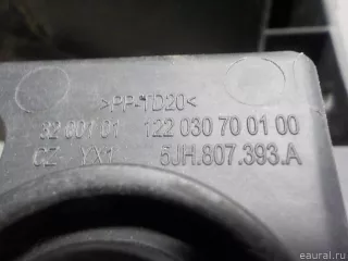 Направляющая заднего бампера левая Skoda Rapid 2015г. 5JH807393A VAG - Фото 7