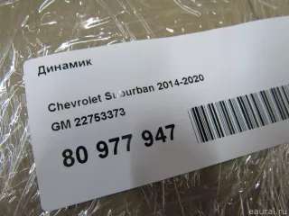 22753373 GM Динамик Cadillac Escalade 4 Арт E80977947, вид 6