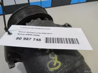 92600JD000 Nissan Компрессор кондиционера Nissan Qashqai 2 restailing Арт E80987748, вид 9
