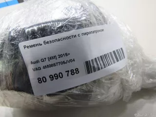 4M0857705JV04 VAG Ремень безопасности с пиропатроном Audi Q7 4M restailing Арт E80990788, вид 8