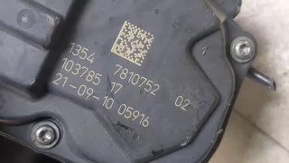 13547810752 Дроссельная заслонка BMW 3 E90/E91/E92/E93 Арт 20002627, вид 2