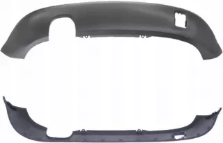 8P4807434AGRU Юбка бампера заднего Audi A3 8P Арт car0204961, вид 1