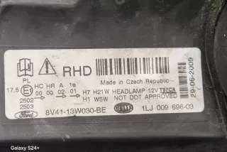 8V4113W030BE, 1LJ00969603, 16601300 , art12904690 Фара левая Ford Kuga 1 Арт 12904690, вид 9