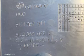 5K4867011, 5K0837113, 5K4867011BM , art13153410 Обшивка двери передней левой (дверная карта) Volkswagen Golf 5 Арт 13153410, вид 7