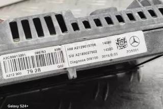 A2129007928, A2C89913201, A2129015706 , art13627811 Дисплей Mercedes E W212 Арт 13627811, вид 8