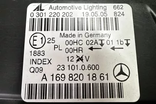 A1698201761, 0301220201 , art13878712 Фара левая Mercedes B W245 Арт 13878712, вид 4