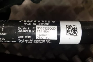 608532600D, 7211594 , art12286484 Ремень безопасности передний правый BMW 5 F10/F11/GT F07 Арт 12286484, вид 3