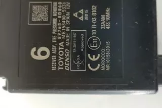 897600D060 , art12305081 Блок контроля давления в шинах Toyota Yaris 1 Арт 12305081, вид 3