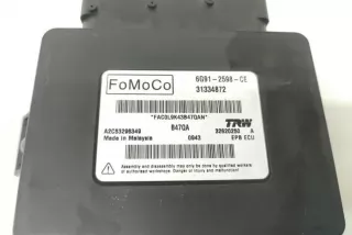 6G912598CE , art12305452 Блок ручника (стояночного тормоза) Volvo V70 2 Арт 12305452, вид 3
