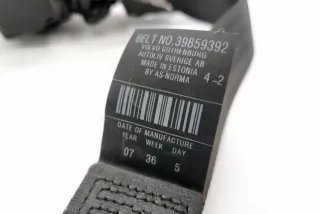 39859392, E504292 , art13162004 Ремень безопасности задний правый Volvo V70 2 Арт 13162004, вид 2