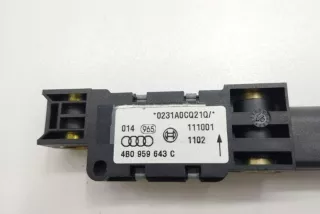 4B0959643C , art13192476 Датчик удара Audi A6 C5 (S6,RS6) Арт 13192476, вид 4