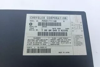 28046, P05017711AB , art13198334 CD-чейнджер Chrysler PT Cruiser Арт 13198334, вид 4