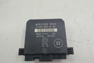 2038202285 , art13217689 Блок управления двери задней правой Mercedes C W203 Арт 13217689, вид 4