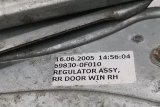 698300F010 , art13249967 Стеклоподъемник задний правый Toyota Corolla VERSO 2 Арт 13249967, вид 6