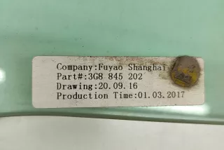 3G8845202 , art12278926 Стекло двери передней правой Volkswagen Arteon Арт 12278926, вид 4