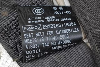 EB3B-26611-B , art12339309 Ремень безопасности передний правый Ford Ranger 4 Арт 12339309, вид 8