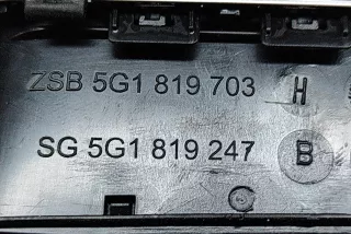 5G1819703H, 5G1819247B, 5G1819709B , art12463242 Дефлектор обдува салона Volkswagen Golf 7 Арт 12463242, вид 5