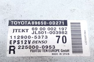 89650-0D271 , art12955479 Блок управления рулевой рейки Toyota Yaris 1 Арт 12955479, вид 2